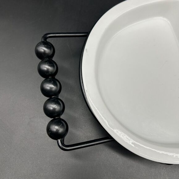 Bar & Grill Signature Divided Seving Dish Platter Vintage (E) - Picture 4 of 7